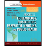 Jekels Epidemiology, Biostatistics, Preventive Medicine, and Public Health