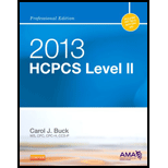 HCPCS 2013 Level II Professional Edition