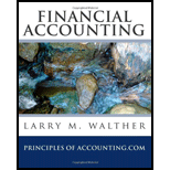 Financial Accounting Principles of Accounting