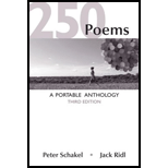 250 Poems Portable With Reading and Writing About Literature