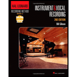 Instrument and Vocal Recording Book 2   With CD