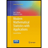 Modern Mathematical Statistics with Applications