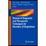 Manual of Diagnostic and Therapeutic Techniques for Disorders of Deglutition