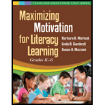 Maximizing Motivation for Literacy Learning