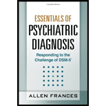 Essentials of Psychiatric Diagnosis