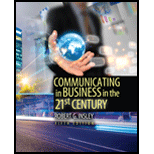 Communicating in Business in the 21st Century