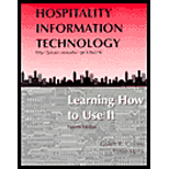 Hospitality Information Technology