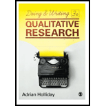Doing and Writing Qualitative Research by Adrian Holliday - ISBN 9781473953277