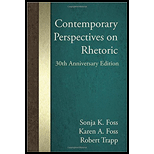 Contemporary Perspectives on Rhetoric