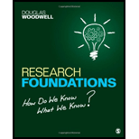 Research Foundations How Do We Know What We Know?