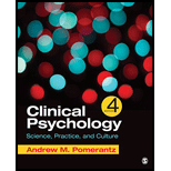 Clinical Psychology: Science, Practice, and Culture 4th edition ...