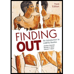 Finding Out An Introduction to LGBTQ Studies 3RD 18 Edition, by Jonathan F Alexander - ISBN 9781506337401