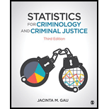 Statistics for Criminology and Criminal Justice by Jacinta M. Gau - ISBN 9781506391786