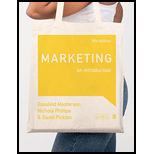 Marketing: An Introduction by Rosalind Masterson, Nichola Phillips and David Pickton - ISBN 9781526494573