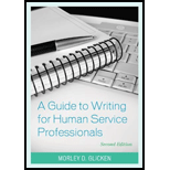 Guide to Writing for Human Service Professionals by Morley D. Glicken - ISBN 9781538106204