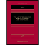 Law of Governance Risk Management and Compliance 3RD 20 Edition, by Geoffrey P Miller - ISBN 9781543812763
