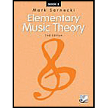 Elementary Music Theory, Book 1