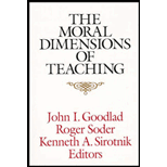 Moral Dimensions of Teaching