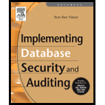 Implementing Database Security and Auditing