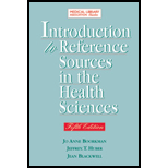 Introduction to Reference Sources in Health Sciences