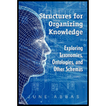 STRUCTURES FOR ORGANIZING KNOWLEDGE E