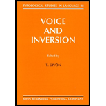 Voice and Inversion