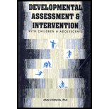 Developmental Assessment and Intervention with Children and Adolescents -  Ann Vernon, Paperback