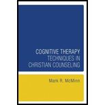 Cognitive Therapy Tech. in Christ. Couns.