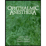 Ophthalmic Anesthesia