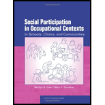 SOCIAL PARTICIPATION IN OCCUP.CONTEXTS