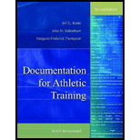 Documentation for Athletic Training