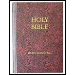 Holy Bible New American, Study Edition