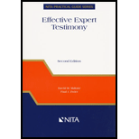 Effective Expert Testimony