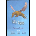 Lofty Dogmas  Poets on Poetics