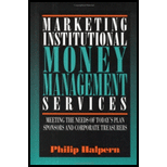 Marketing Institutional Money Management Serv