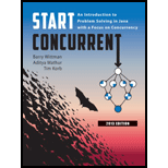 Start Concurrent An Introduction to Problem Solving in Java with a Focus on Concurrency