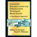 Cognitive Rehab. for Persons With Traumatic