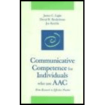 Communicative Competence for Individuals Who Use Aac  From Research to Effective Practice