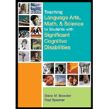 Teaching Language Arts, Math, and Science to Students with Significant Cognitive Disabilities