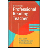 Becoming A Professional Reading Teacher