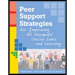 Peer Support Strategies for Improving All Students Social Lives and Learning