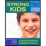 Strong Kids Grades 6 8 A Social and Emotional Learning Curriculum