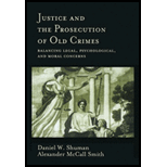 Justice and Prosecution of Old Crimes