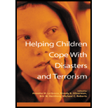 Helping Children Cope With Disasters and Terrorism