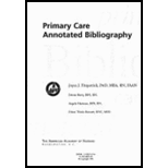 Primary Care Annotated Bibliography