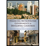 Financing Metro. Government in Dev. Countries