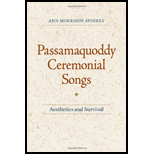 Passamaquoddy Ceremonial Songs