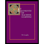 Elements of Machine Learning