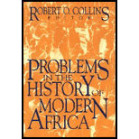 Problems in the History of Modern Africa