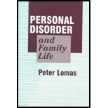 Personal Disorder and Family Life